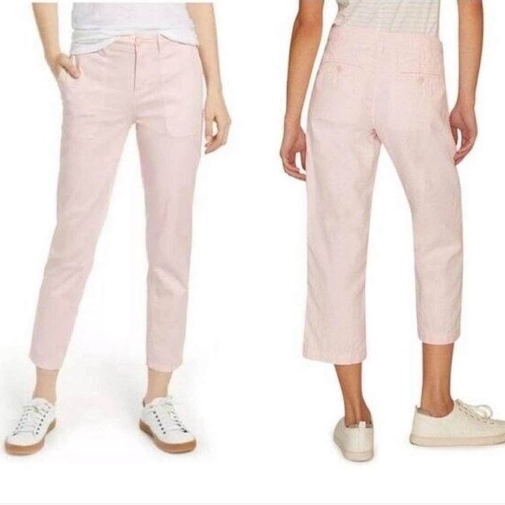 New Sanctuary Peace Crop Chino Pants Washed Pink Size 24 Spring Coastal Vacation